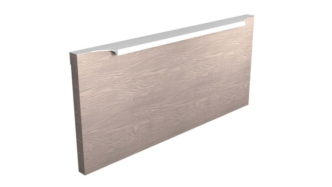 Aluminiowy uchwyt krawędziowy AL-4 cięty - na wymiar - miniatura 7