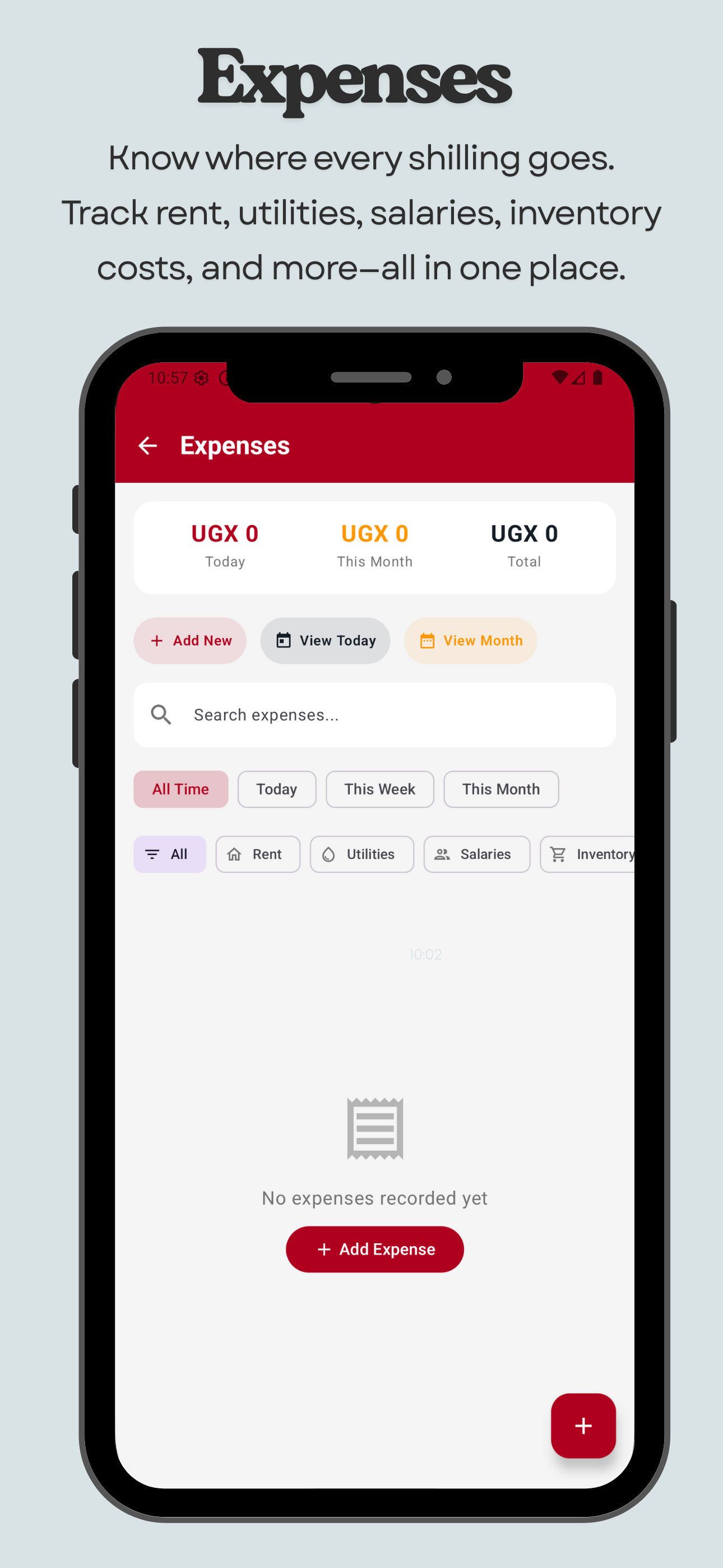 Expense Tracking