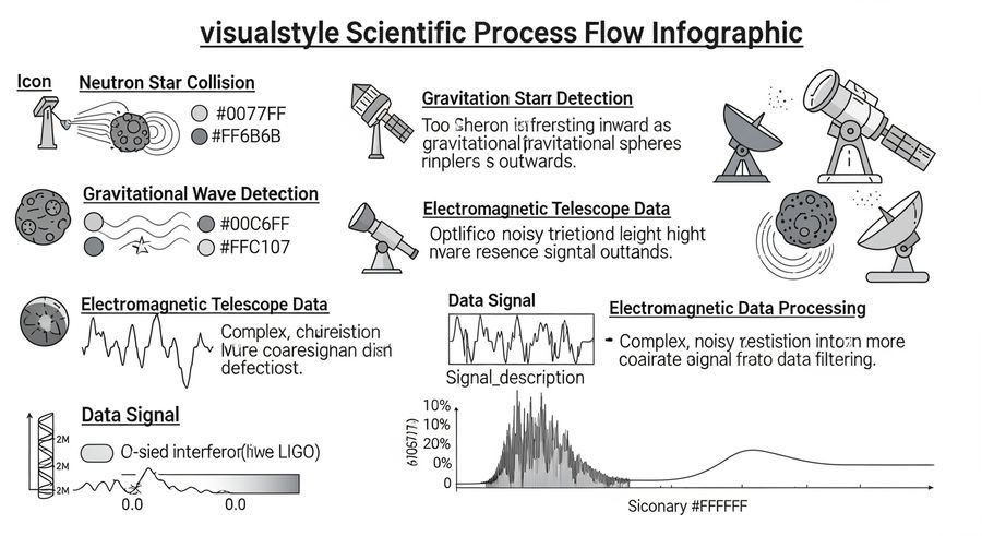 flowchart of combining telescope and gravitational wave data for Hubble Constant