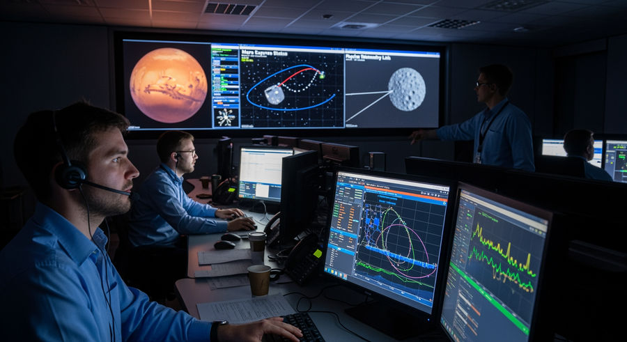 ESA engineers monitoring Mars Express data for collaboration with Psyche mission