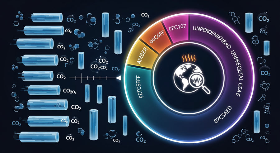 Comparison of current and historical atmospheric CO2 levels