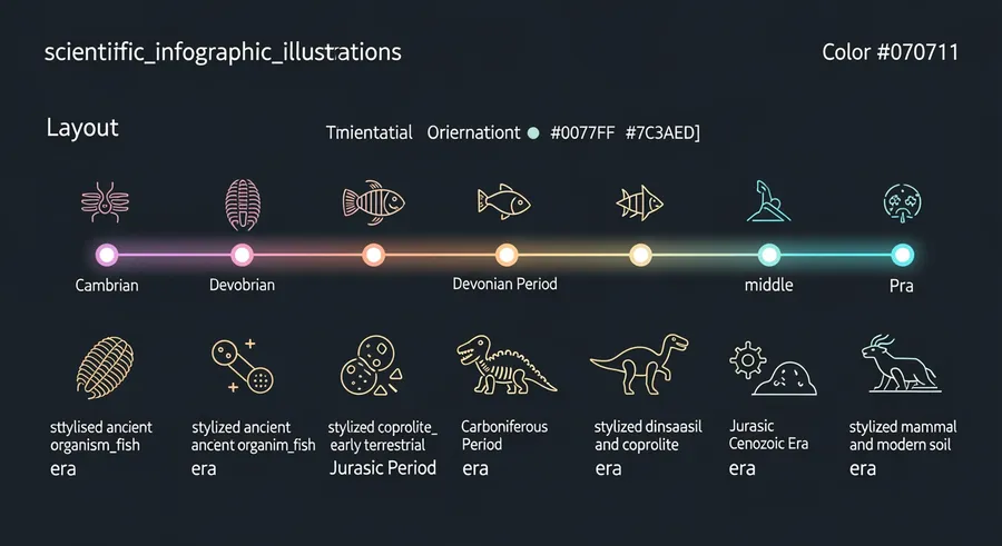 timeline of fecal contribution to Earth's evolution