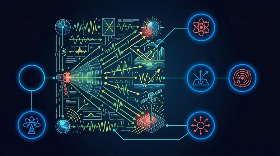 VHF wave propagation modes illustration