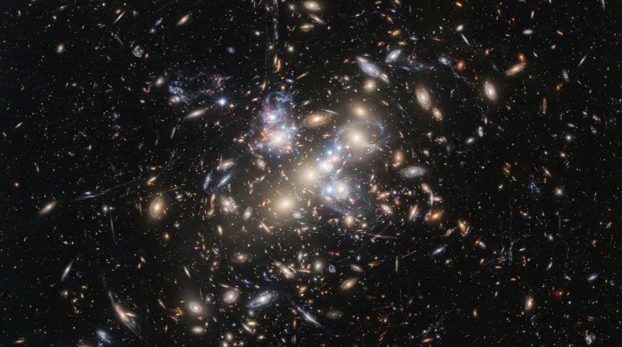 distant galaxy cluster potential host for direct-collapse black holes