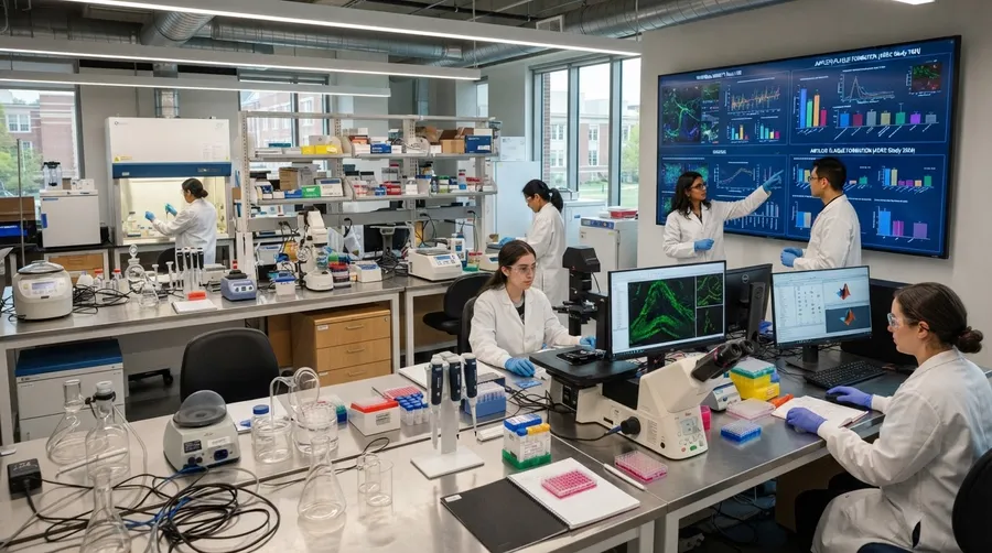 Medical research facility studying Alzheimer's disease
