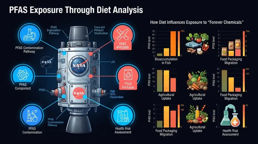 comparison of PFAS levels in different food groups