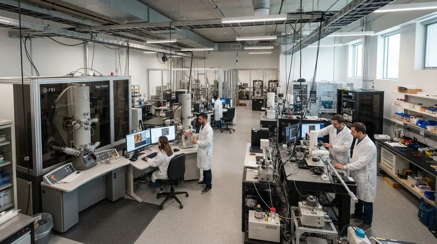 Laboratory environment for multidimensional nanoscale characterization