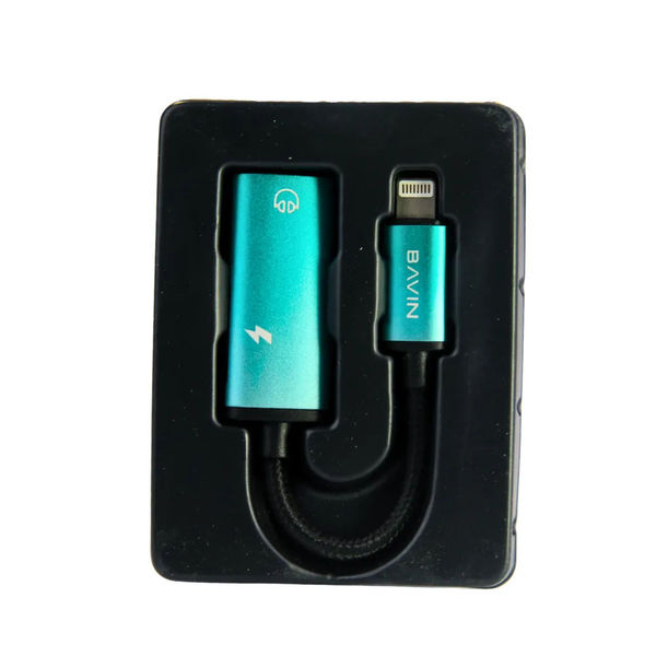 2 in 1 short audio cable electronics - Opixa in Kenya