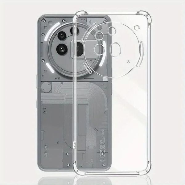 Nothing Phone 3a Pro Clear TPU Case - Ultra-Thin, Drop Resistant, Transparent electronics - Opixa in Kenya