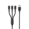 oraimo Duraline 4 3A 1.2M 3 in 1 Cable - 0 - Opixa