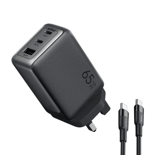 oraimo HyperGaN 65 65W GaN Wall Charger Kit with 100W CC Cable electronics - Opixa in Kenya