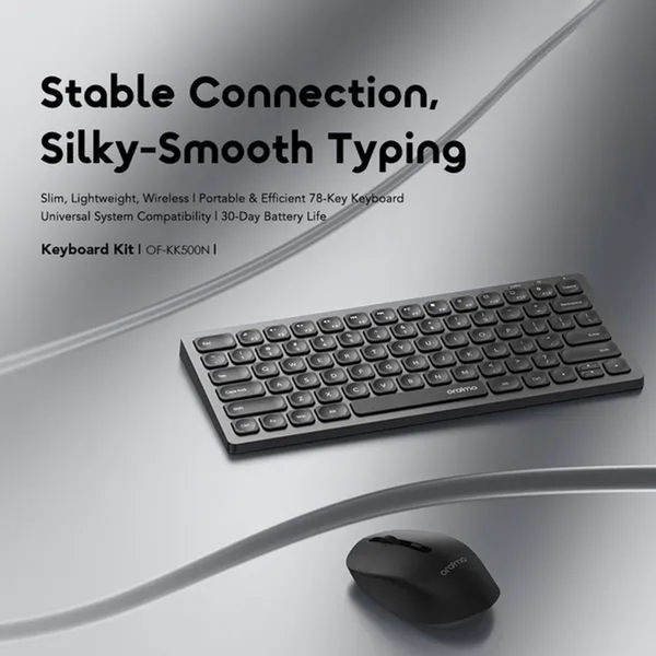 oraimo NimbleType Wireless Keyboard Mouse Kit electronics - Opixa in Kenya