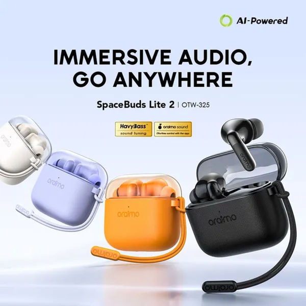 oraimo SpaceBuds Lite 2 Immersive Portable True Wireless Earbuds electronics - Opixa in Kenya