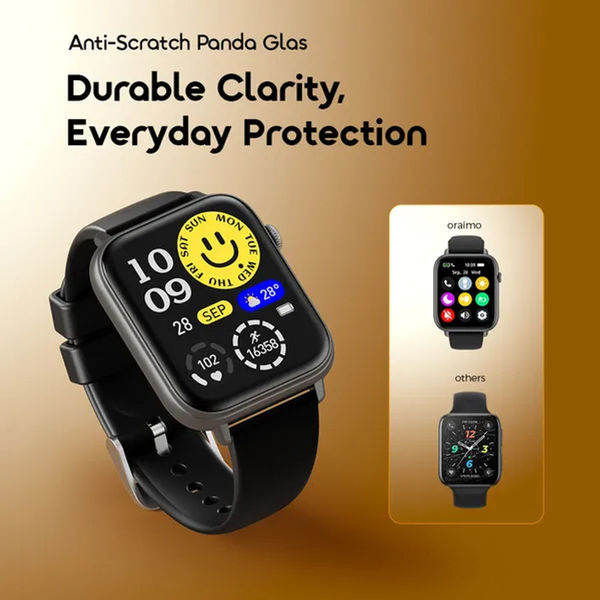 oraimo Watch 6 Lite 2.01'' Smart Watch With Cool UI Interface electronics by Oraimo - Opixa in Kenya