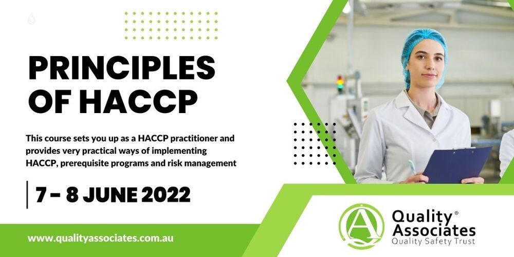 Principles Of Haccp Training Food Safety Food Safety Training Courses