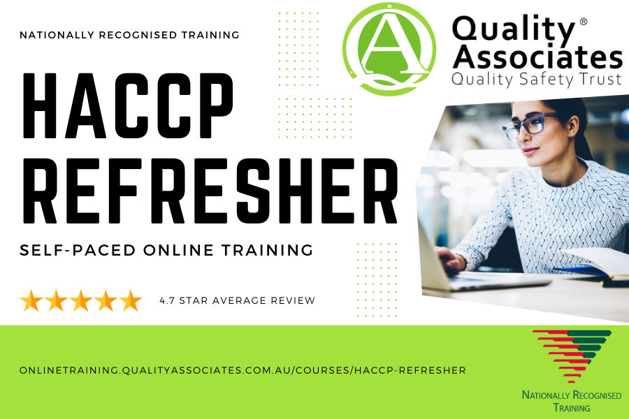 HACCP Refresher - Nationally Recognised