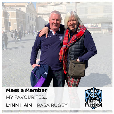 Meet A Member: Glasgow Warriors' Lynn Hain Meet A Member: Glasgow Warriors' Lynn Hain
