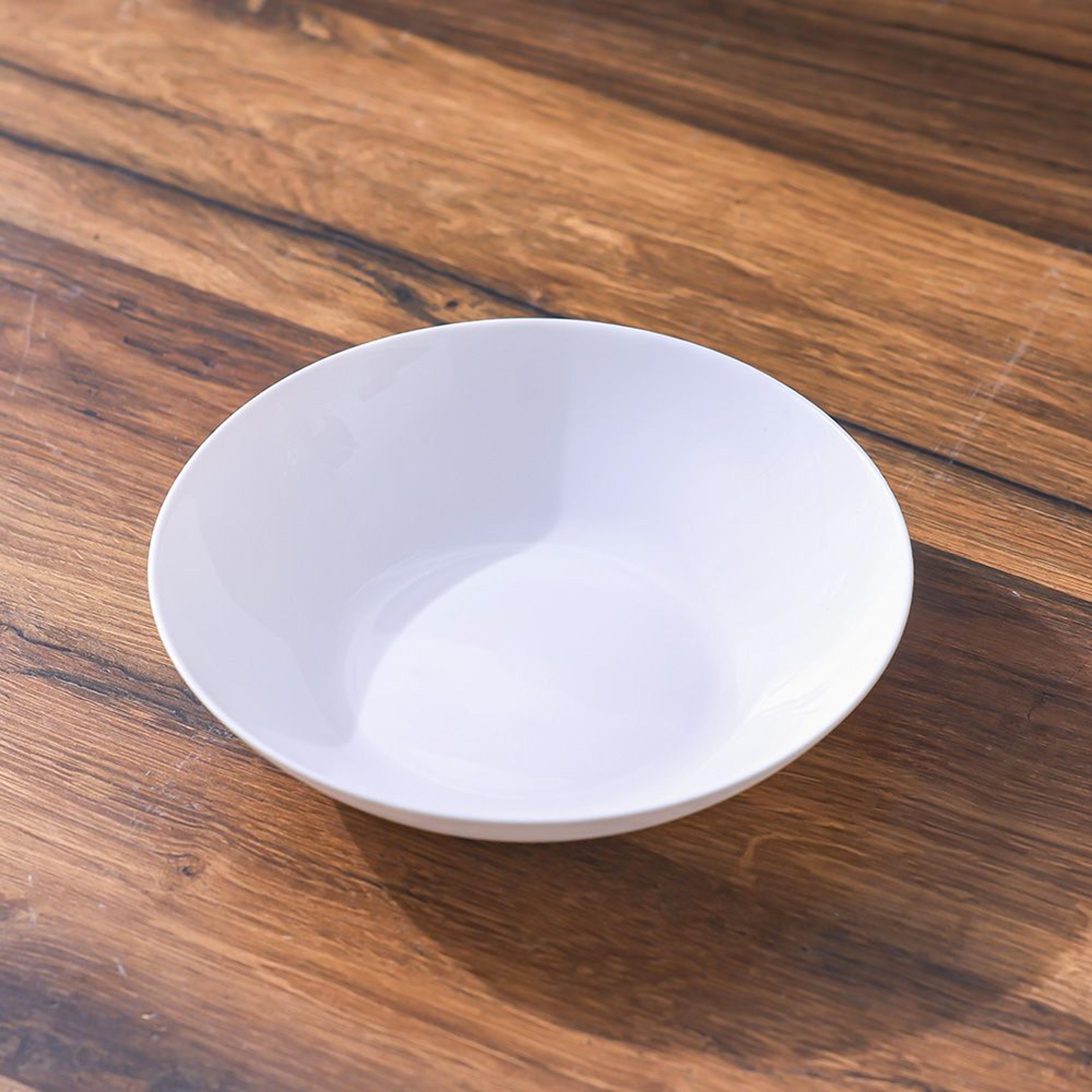 Assiette creuse en opale Danube Essential Round 21CM