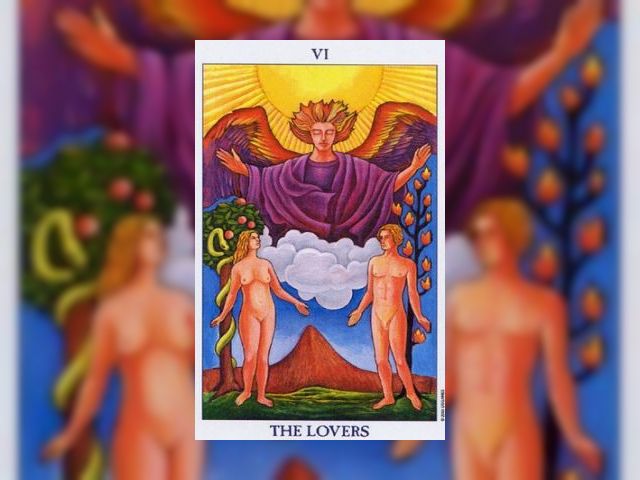 Tarotkaart 'De Geliefden'