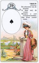 Lenormandkaart De Dame