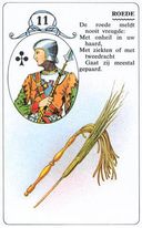 Lenormandkaart De Roede
