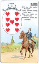 Lenormandkaart De Ruiter