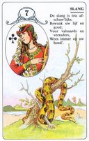 Lenormandkaart De Slang