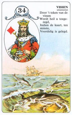 Lenormandkaart De Vissen