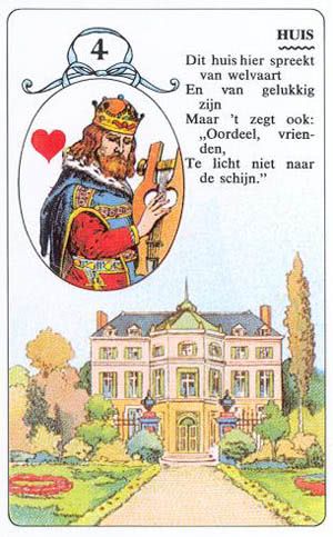 Lenormandkaart Het Huis - betekenis en combinaties