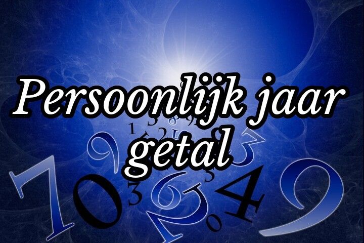 Persoonlijk jaargetal