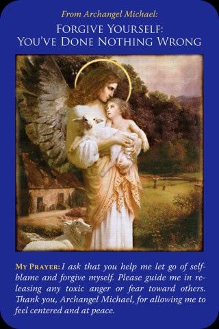 Vergeef jezelf. Je hebt niets verkeerd gedaan