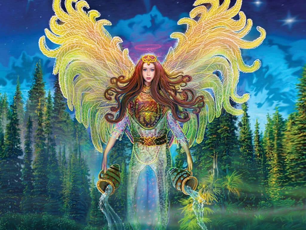 Tarot van de engelen dagkaart