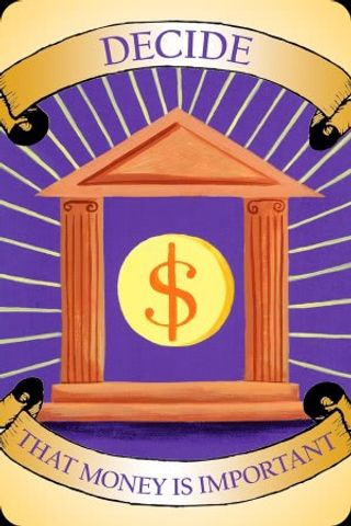 Besluit dat geld belangrijk is