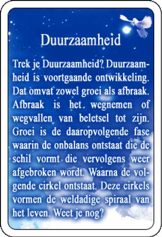 Duurzaamheid