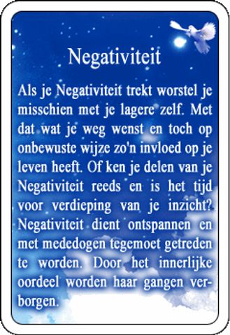 Negativiteit