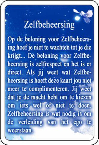 Zelfbeheersing