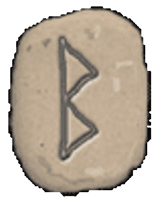 Runesteen Berkano (ᛒ)
