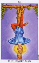 Tarotkaart De Gehangene