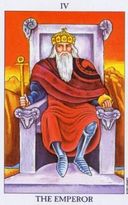 Tarotkaart De Keizer