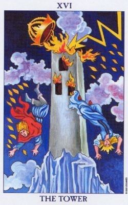 Tarotkaart De Toren