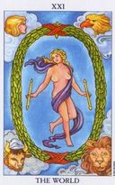 Tarotkaart De Wereld
