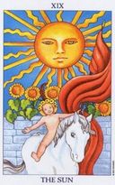 Tarotkaart De Zon
