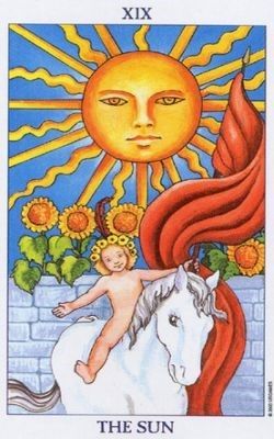 Tarotkaart De Zon