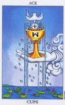 Tarotkaart Kelken I