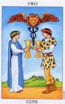 Tarotkaart Kelken II