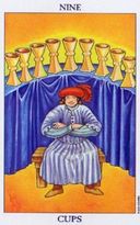Tarotkaart Kelken IX