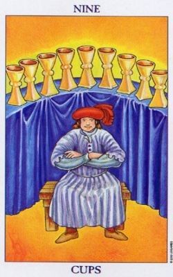 Tarotkaart Kelken IX