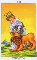 Tarotkaart Kracht
