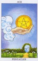 Tarotkaart Pentakels I