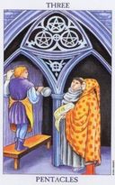 Tarotkaart Pentakels III